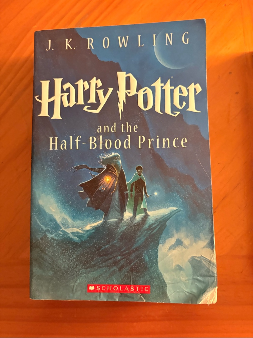 Scholastic Harry Potter Half-Blood Prince - Blue Cover Art